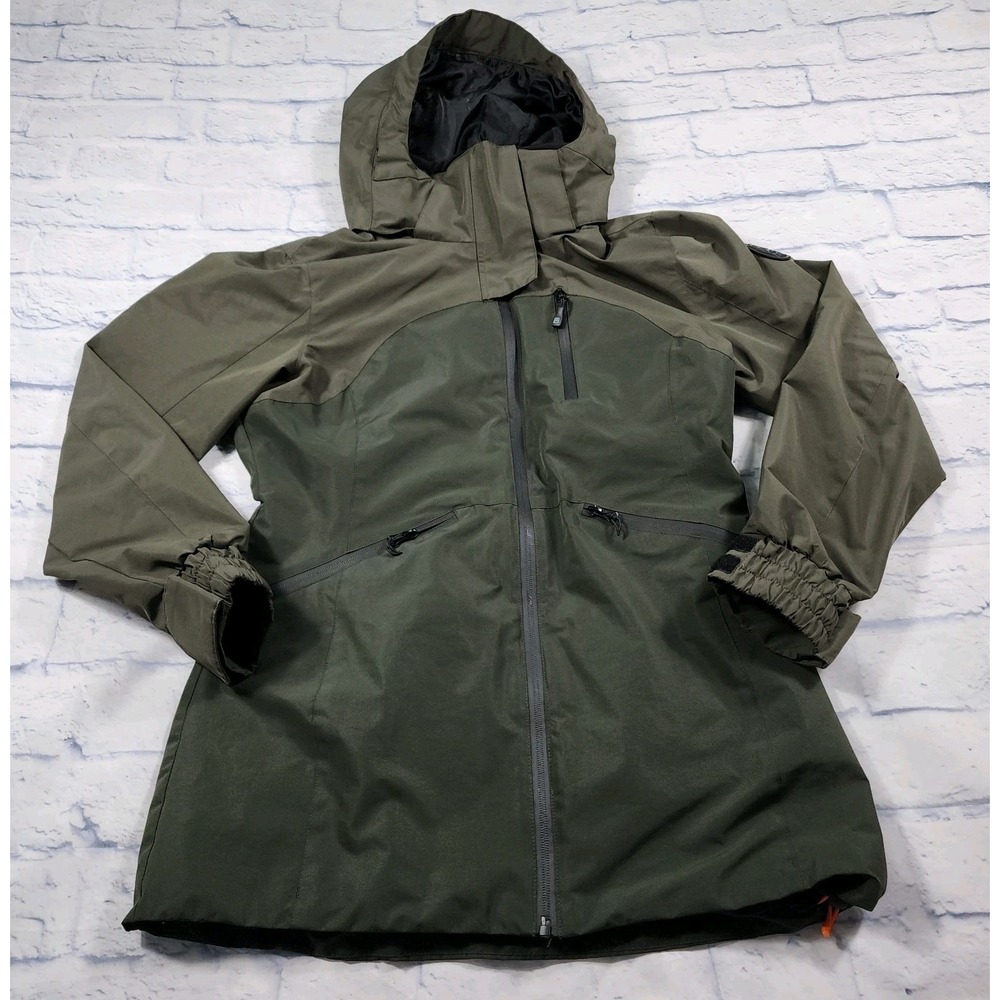 Avalanche WOMENS S Rain Jacket Weather Shield Full Zip Lightweight Coat Hooded